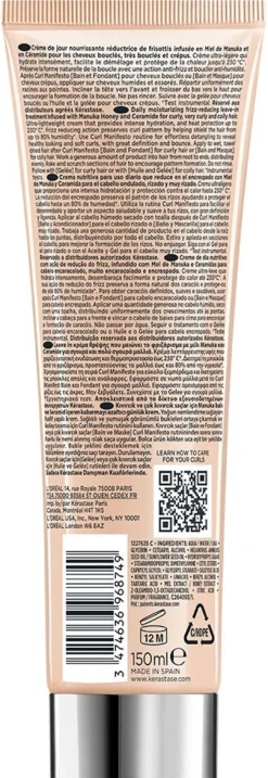 Curl Manifesto Crème de Jour Fondamentale Cheveux Bouclés