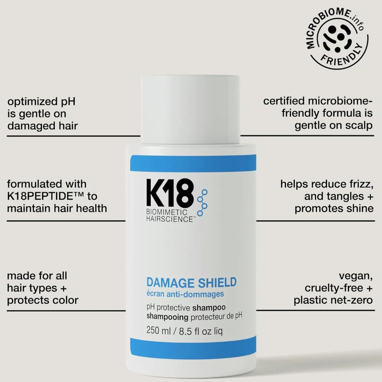 Damage Shield Shampoing Protecteur de pH