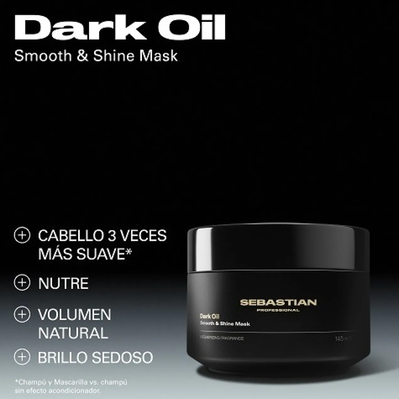 Dark Oil Masque Nourrissant et Léger Professionnel