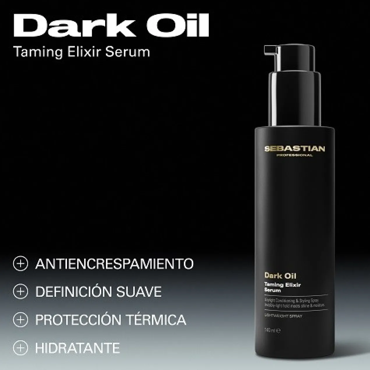 Dark Oil Taming Elixir Sérum Protection Thermique Professionnel