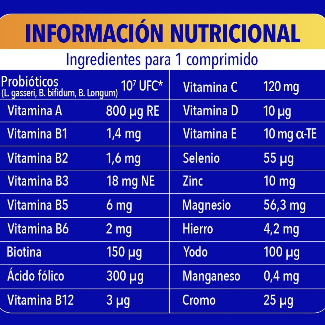 Defense 30 Comprimés