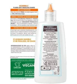 Delial Super UV Vitamine C SPF50+ Crème Fluide Visage Anti-Taches