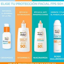 Delial Super UV Vitamine C SPF50+ Crème Fluide Visage Anti-Taches