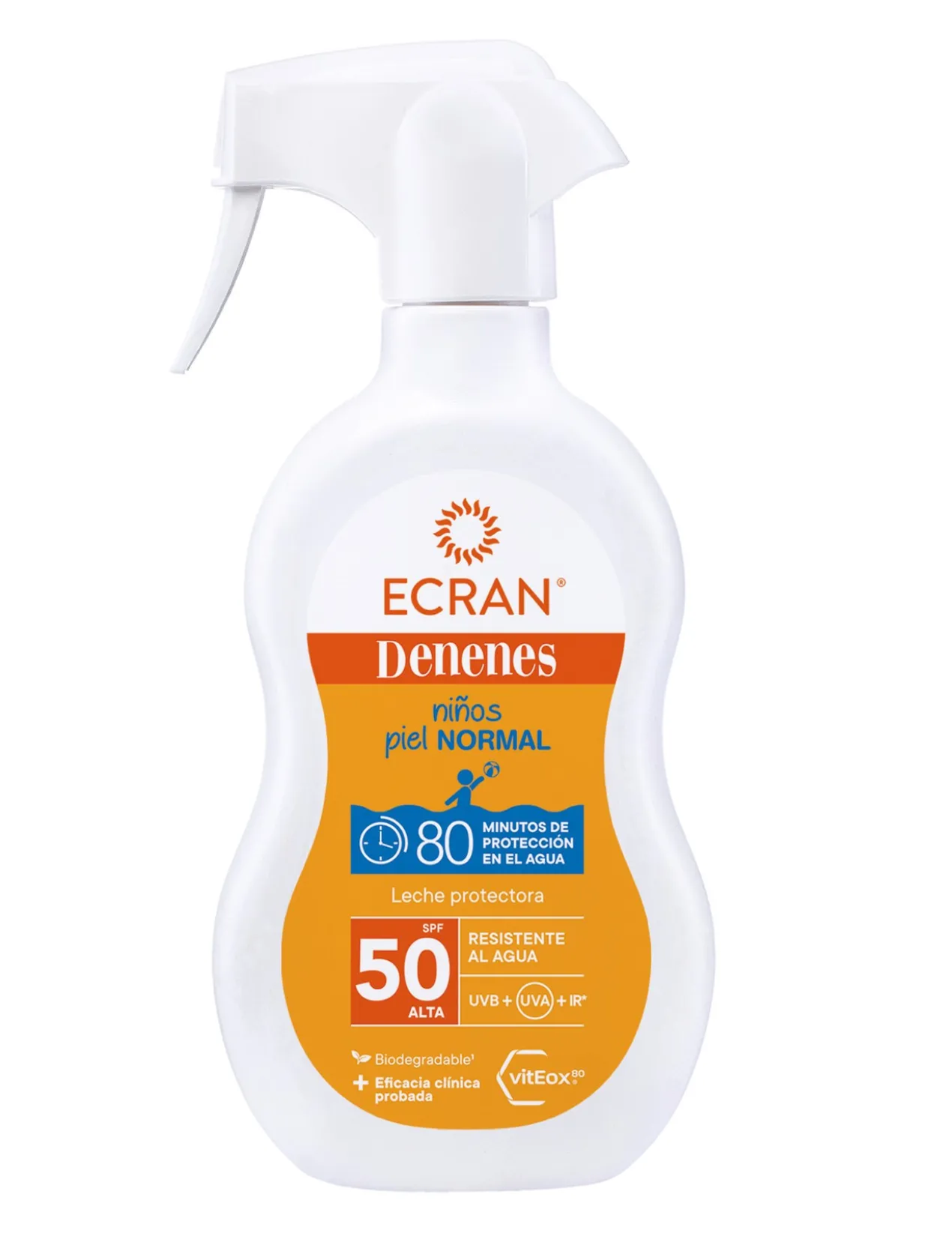 Denenes Lait Protectrice Familial 80 Minutes SPF 50