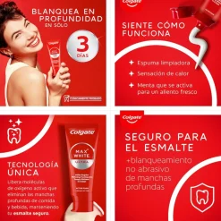 Dentifrice Blanchissant Max White Ultra Active Foam