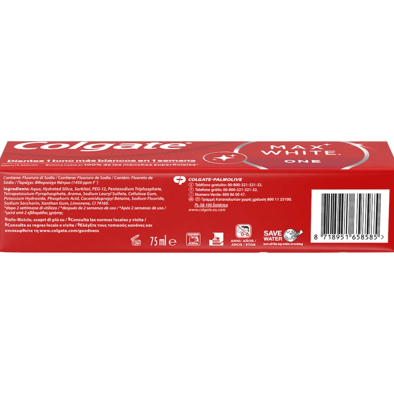 Dentifrice Blanchissant Max White One