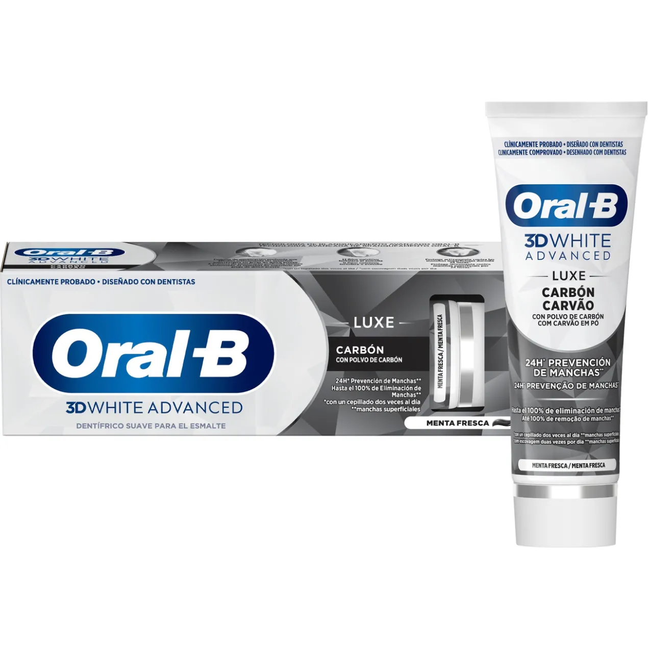 Dentifrice 3D White Advanced Luxe Charcoal