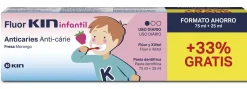 Dentifrice Enfant Fraise Fluor Kin
