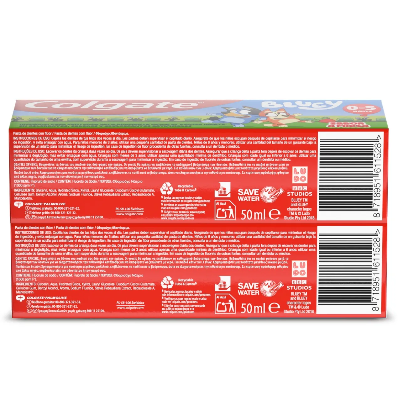 Dentifrice Enfant Kids Bluey