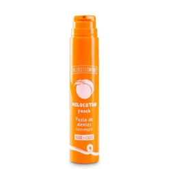 Dentifrice Fluor + Calcium Pêche