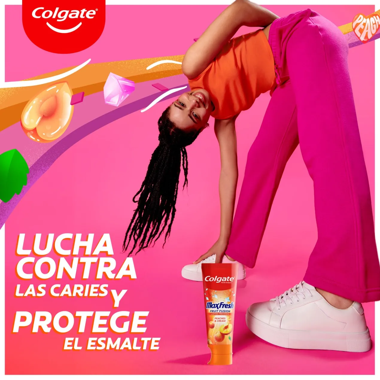 Dentifrice Max Fresh Fusion de Fruits