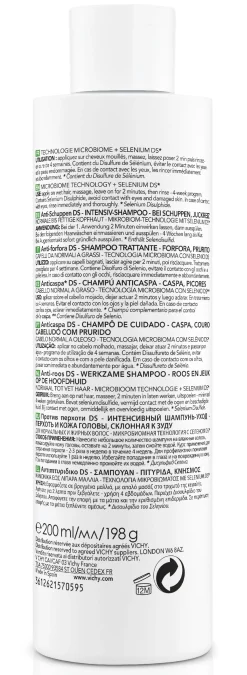 Dercos Shampoing Anti-Pelliculaire Cheveux Gras