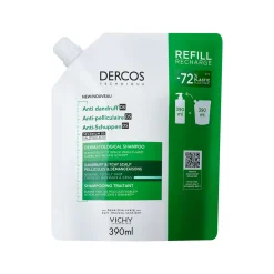 Dercos Technique Shampoing antipelliculaire Ecorefill pour cheveux normaux à gras
