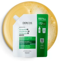 Dercos Technique Shampoing antipelliculaire Ecorefill pour cheveux normaux à gras