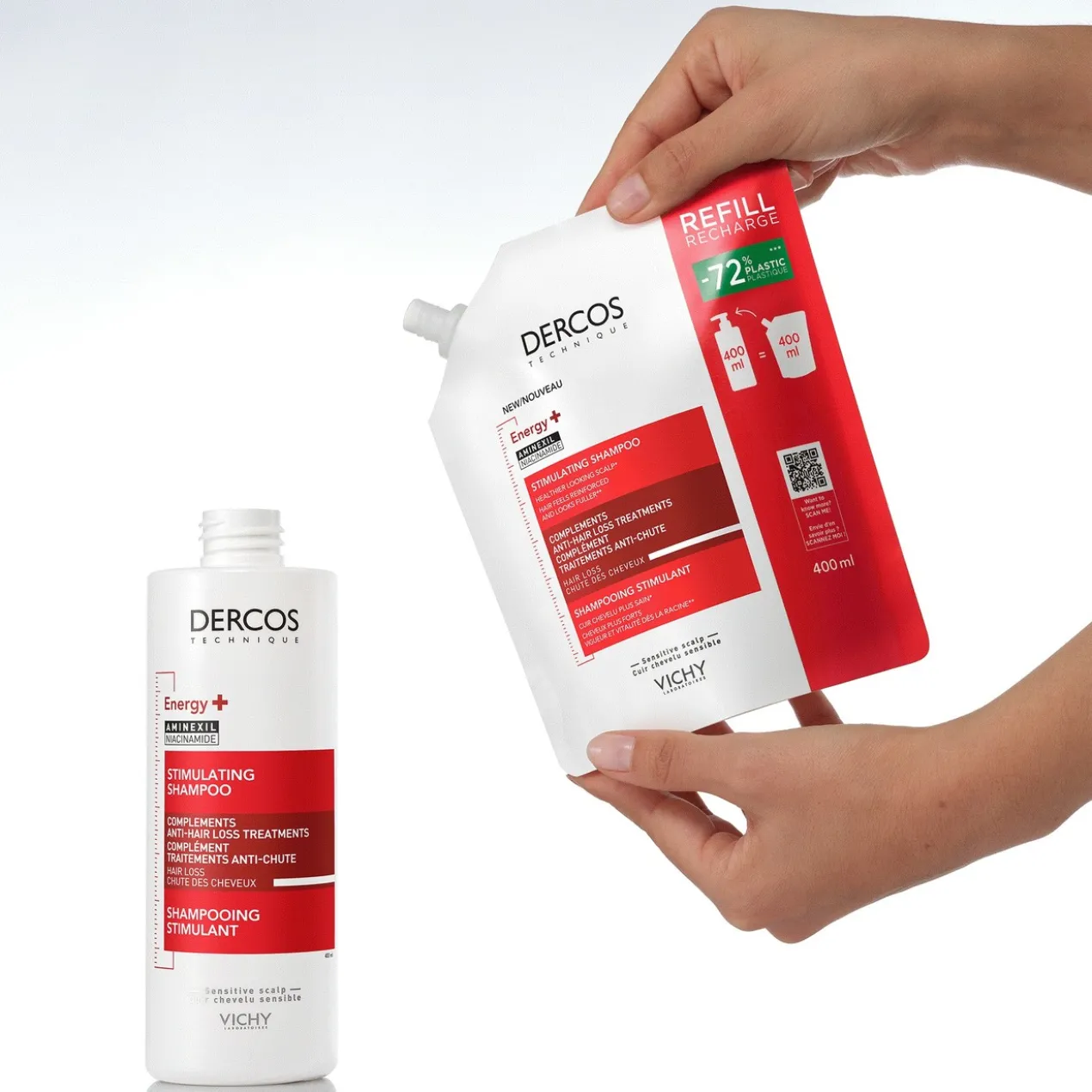 Dercos Technique Shampoing Stimulant Energy+