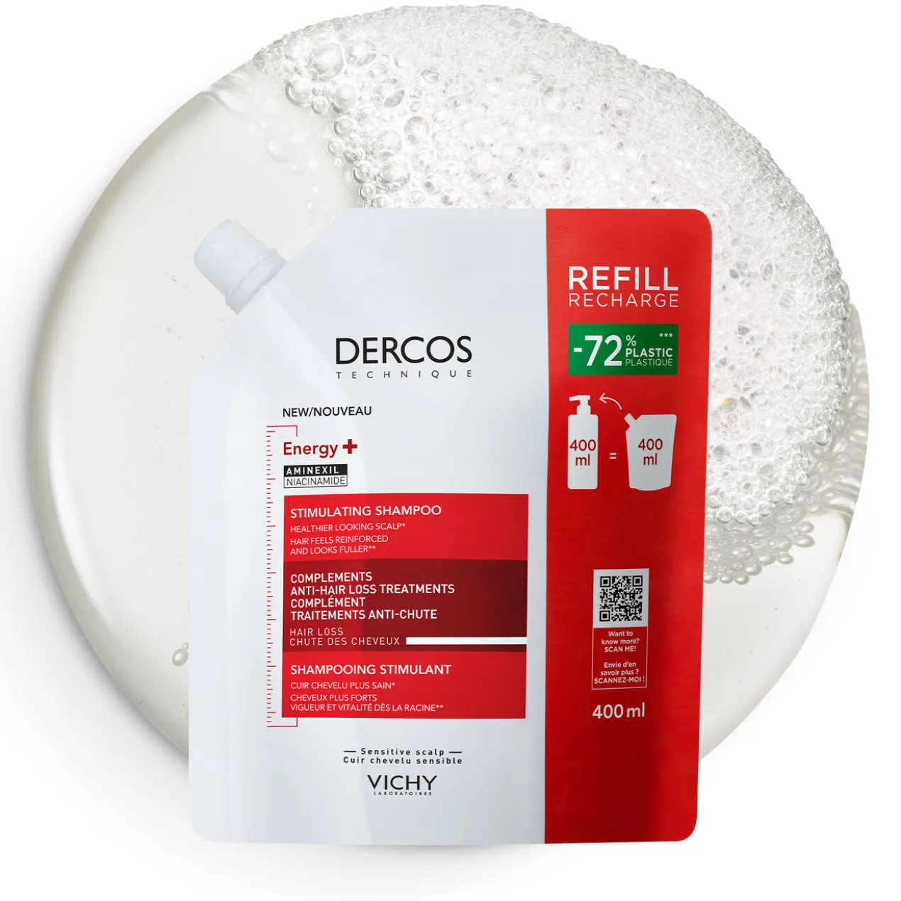 Dercos Technique Shampoing Stimulant Energy+