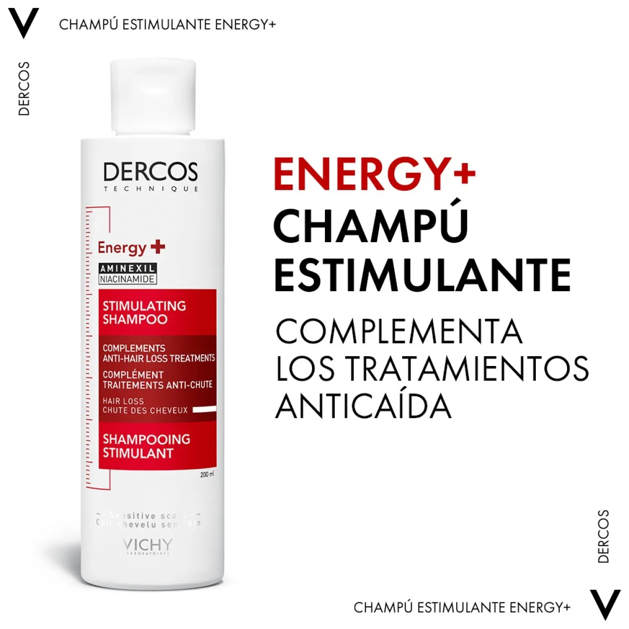 Dercos Technique Shampoing Stimulant Energy+