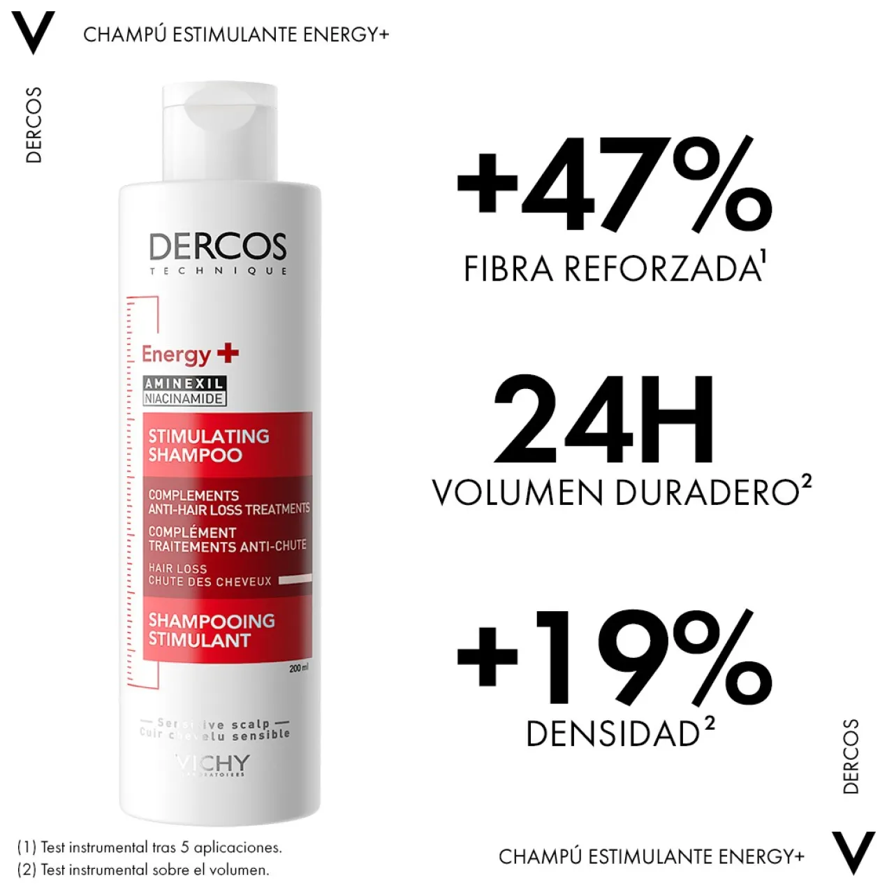 Dercos Technique Shampoing Stimulant Energy+