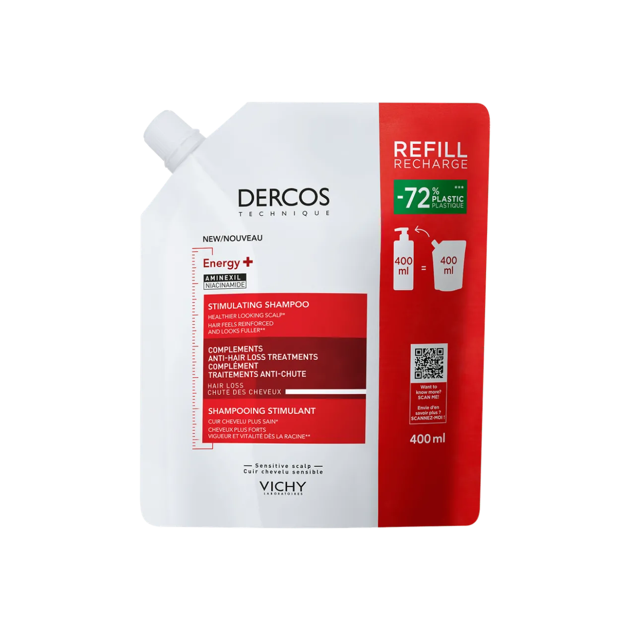 Dercos Technique Shampoing Stimulant Energy+