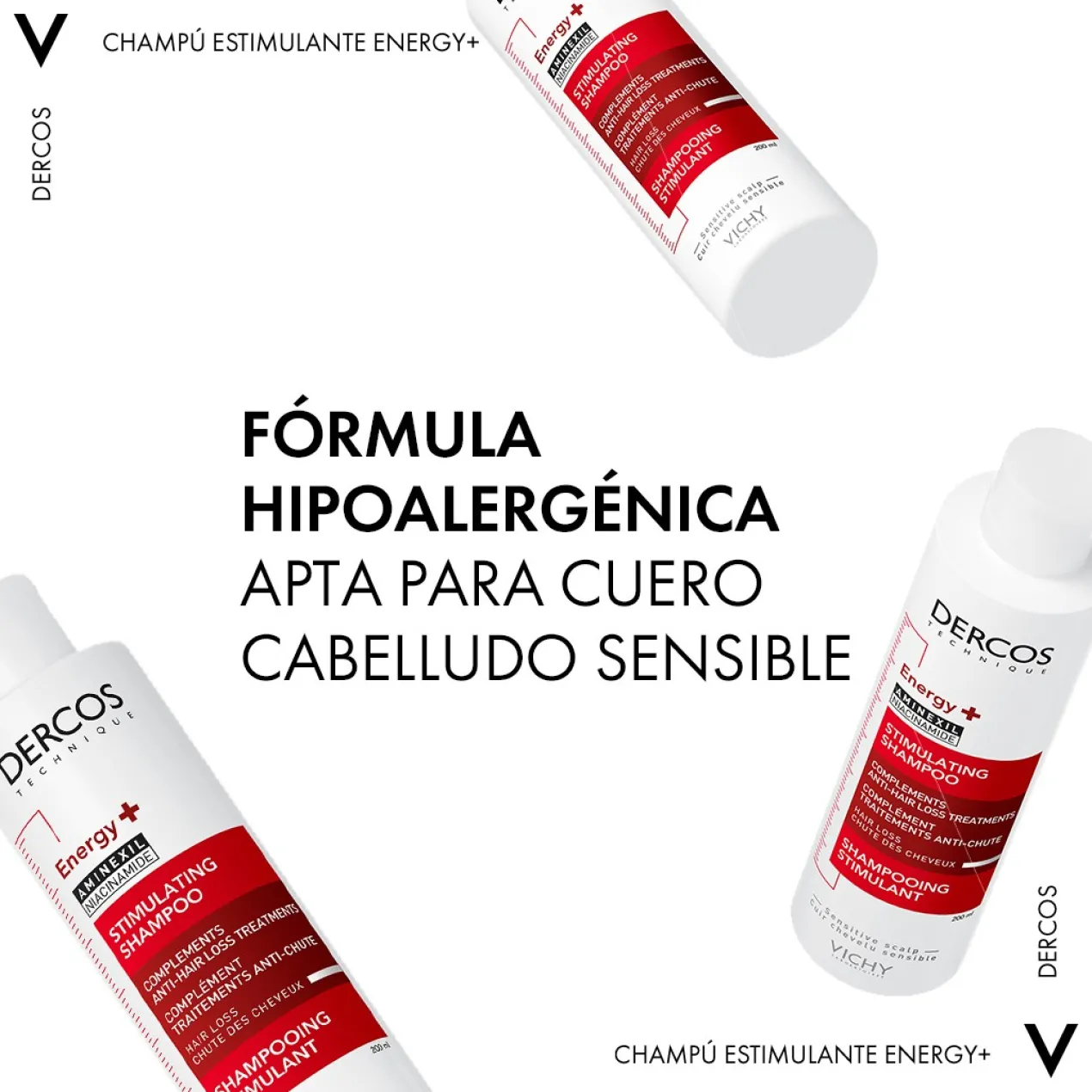 Dercos Technique Shampoing Stimulant Energy+