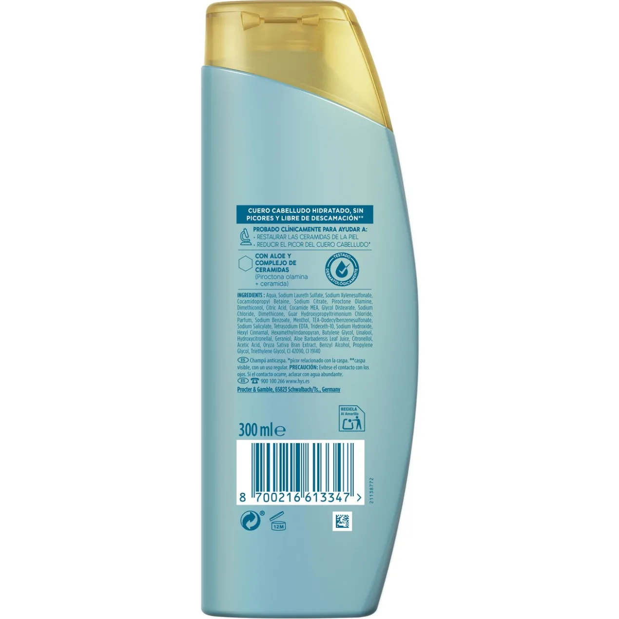 Dermaxpro Shampoing Apaisant Antipelliculaire