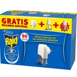 Diffuseur électrique anti-moustiques liquide avec recharges