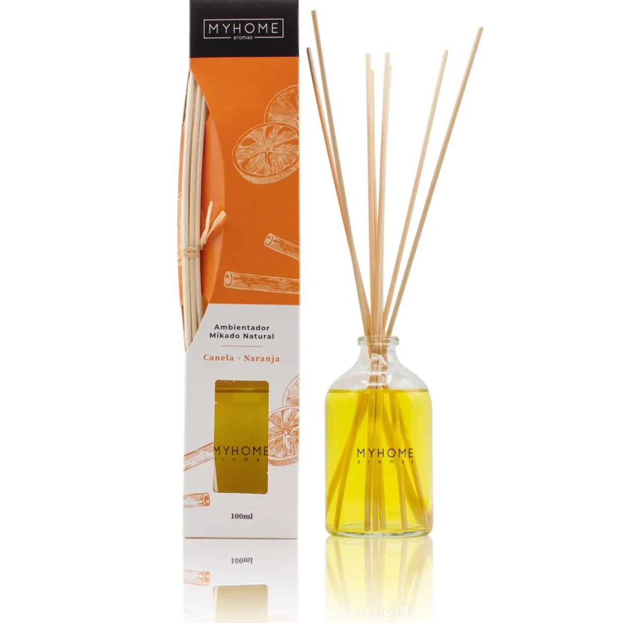 Diffuseur Mikado Cannelle-Orange