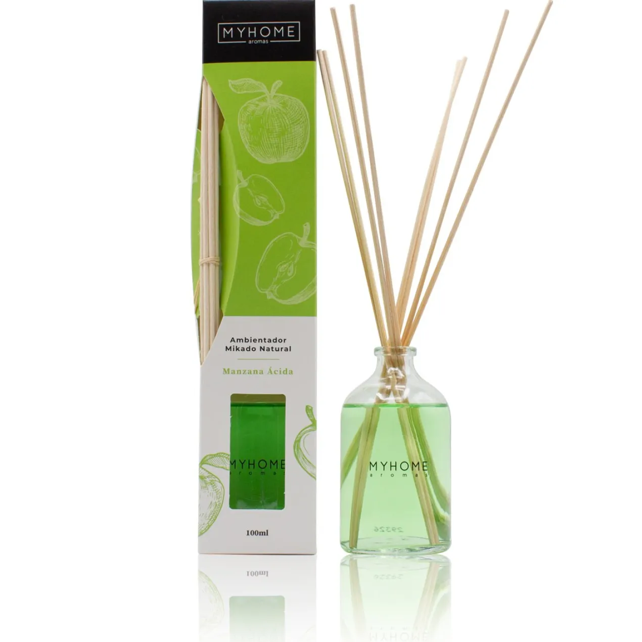 Diffuseur Mikado Pomme Acidulée