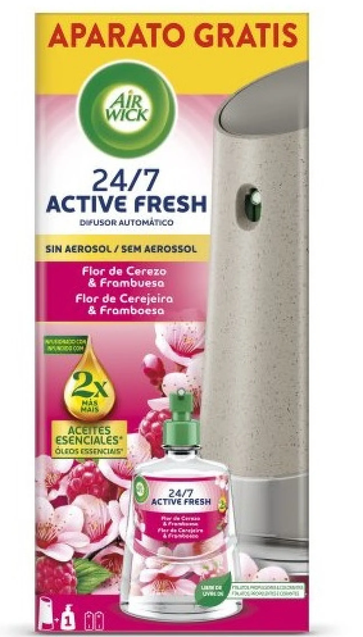 Diffuseur + Recharge Active Fresh Fleur de Cerisier