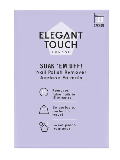Dissolvant Soak 'Em Off! – Elegant Touch