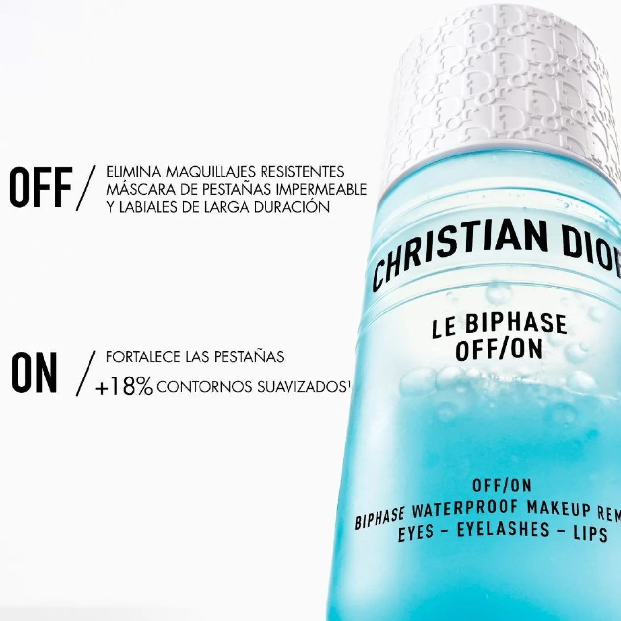 Démaquillant biphasé yeux, cils et lèvres Le Biphase OFF/ON
