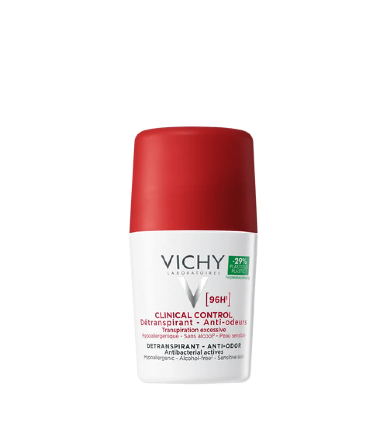 Déodorant Antitranspirant Clinical Control 96h Roll-On