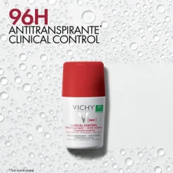 Déodorant Antitranspirant Clinical Control 96h Roll-On