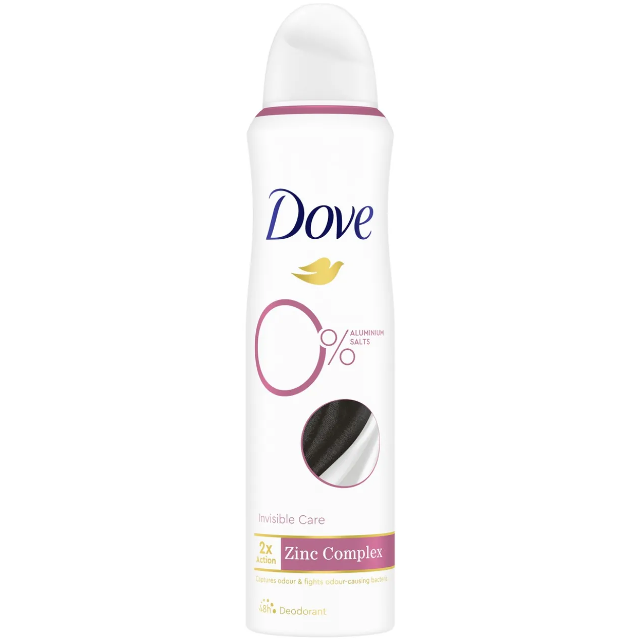 Déodorant en Spray 0% sans Aluminium Invisible