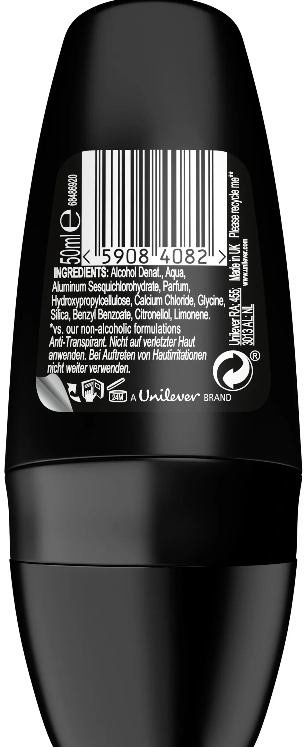 Déodorant Roll-On Black