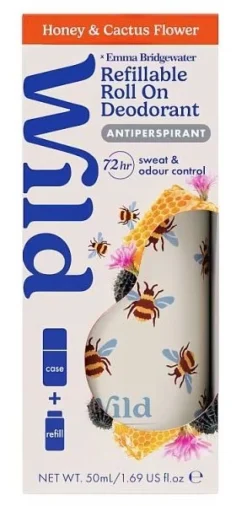 Déodorant Roll-On Boîte + Recharge Miel & Fleur de Cactus