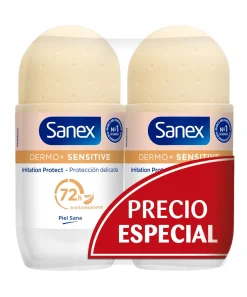 Déodorant Roll On Dermo+ Sensitive 72h Antitranspirant