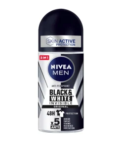 Déodorant Roll-On NIVEA Men Black & White Invisible