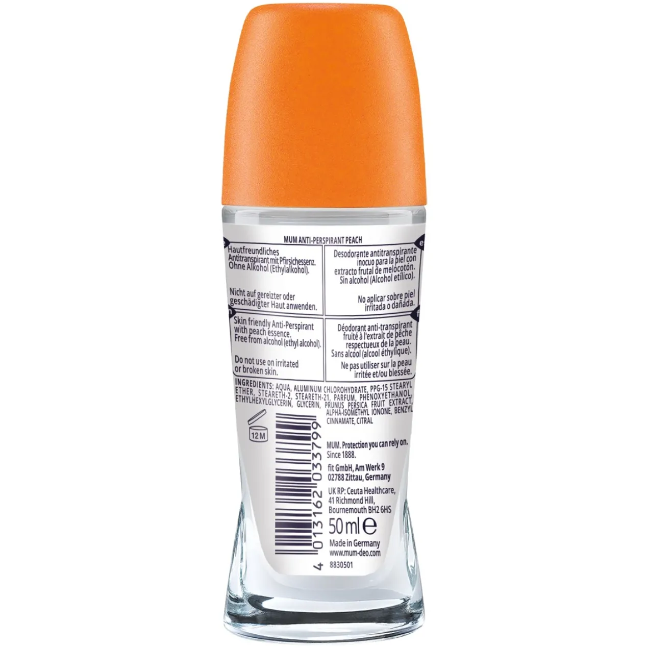 Déodorant Roll-on Pêche