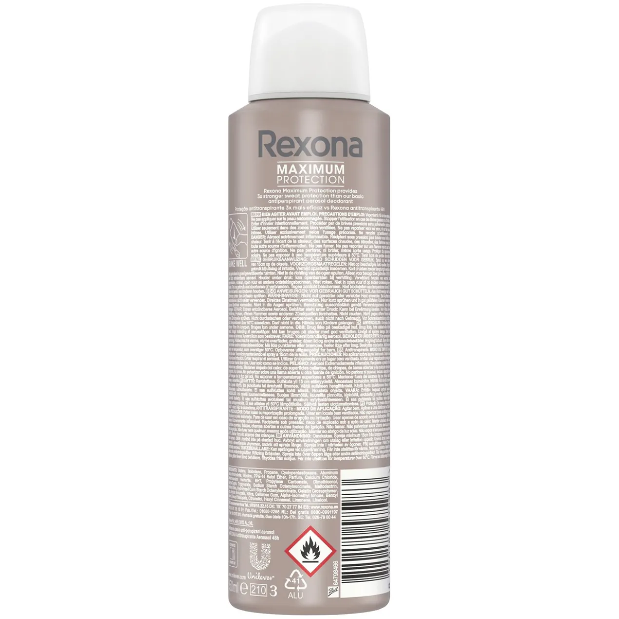 Déodorant Spray Maximum Protection Clean Scent