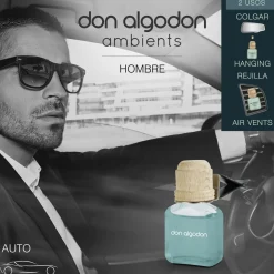 Désodorisant de Voiture Santal et Ambre Homme