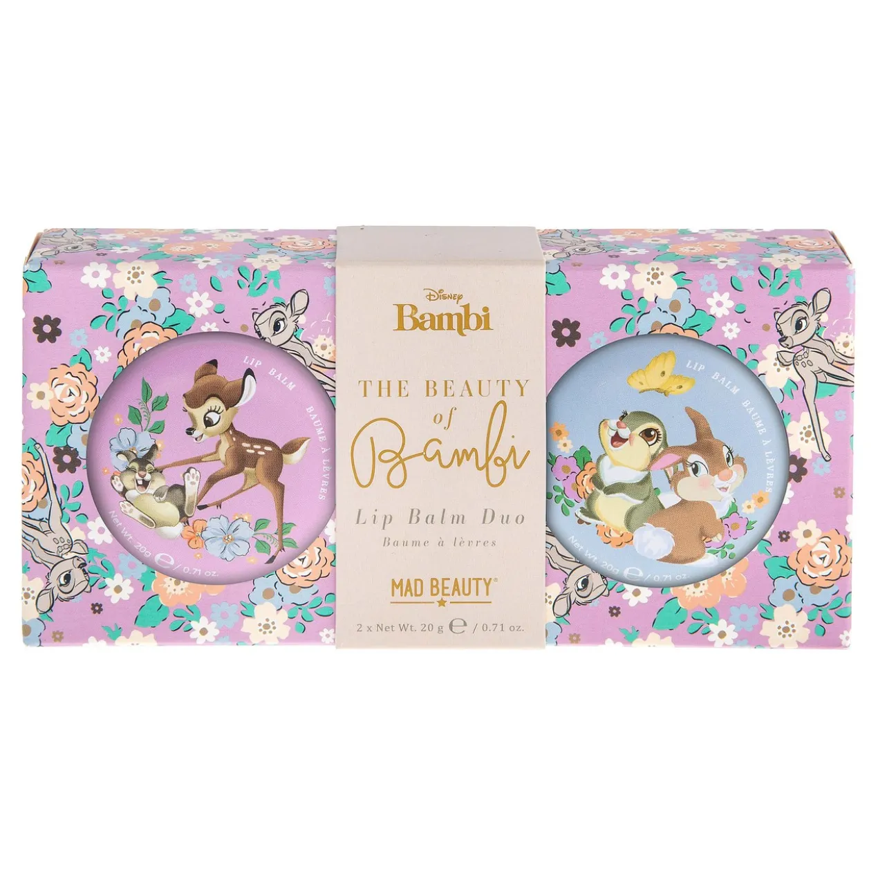 Duo Baume à Lèvres Bambi