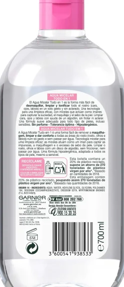 Eau micellaire Skin Active