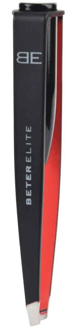 Elite Pince à Épiler avec Lumière LED et Embout Oblique