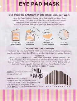Emily in Paris Patchs Yeux Ceramide Croissant
