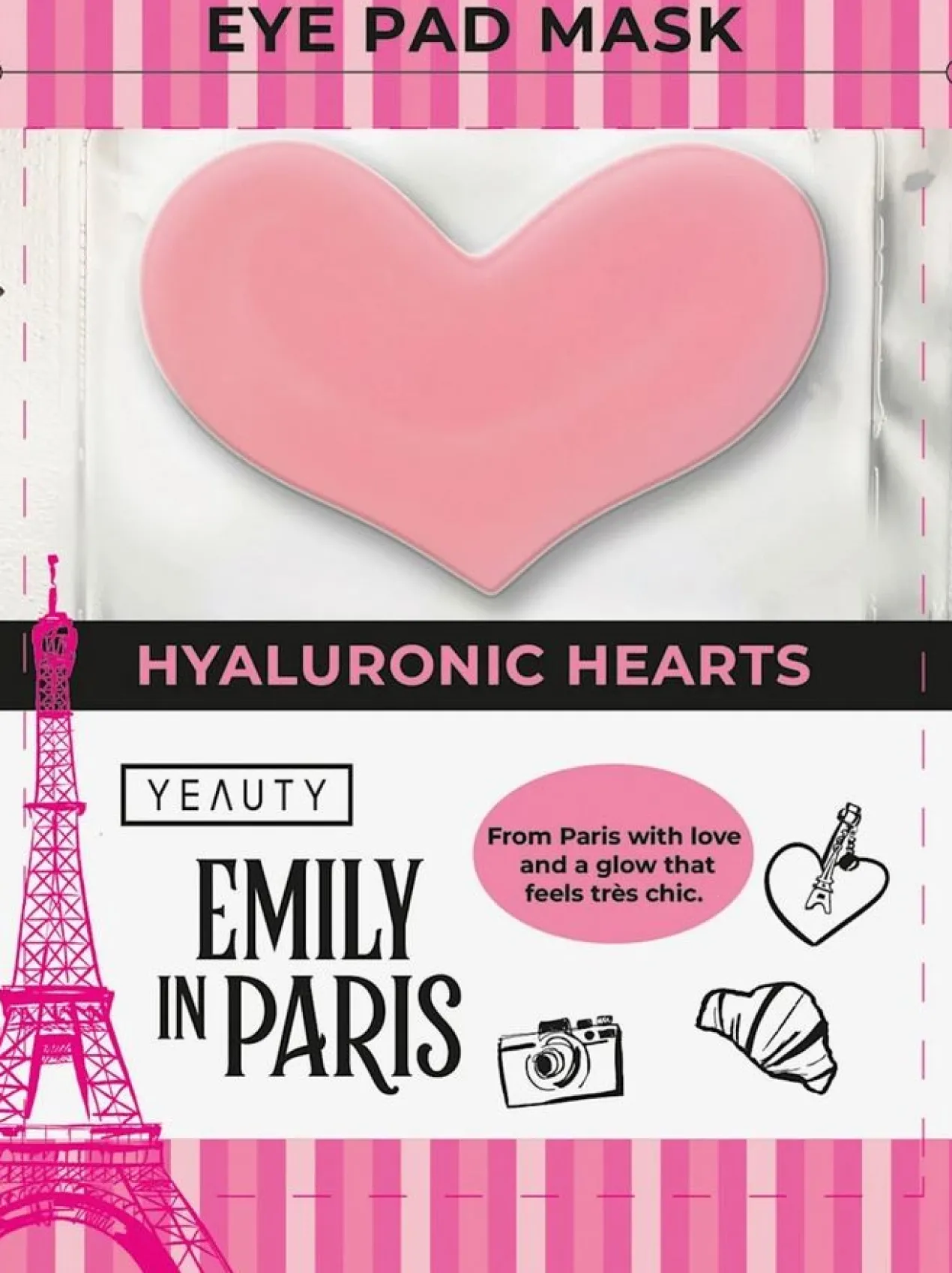 Emily in Paris Patchs Yeux Hyaluronic Hearts