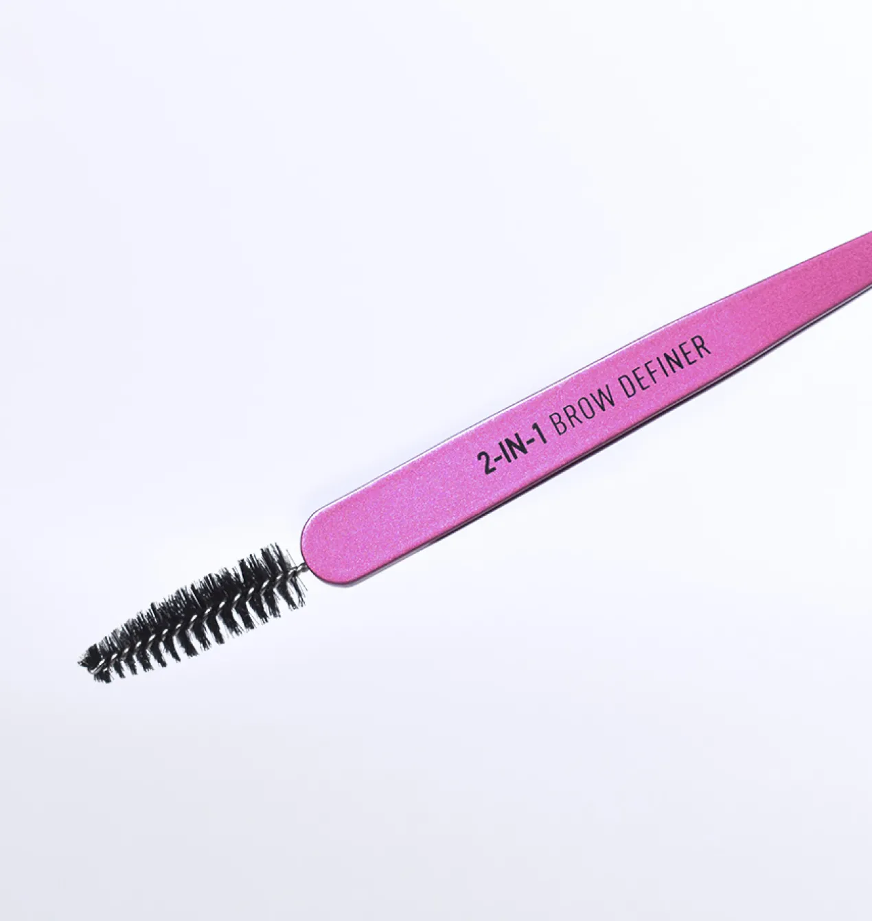 2 en 1 Brow Definer Pince à Épiler avec Goupillon