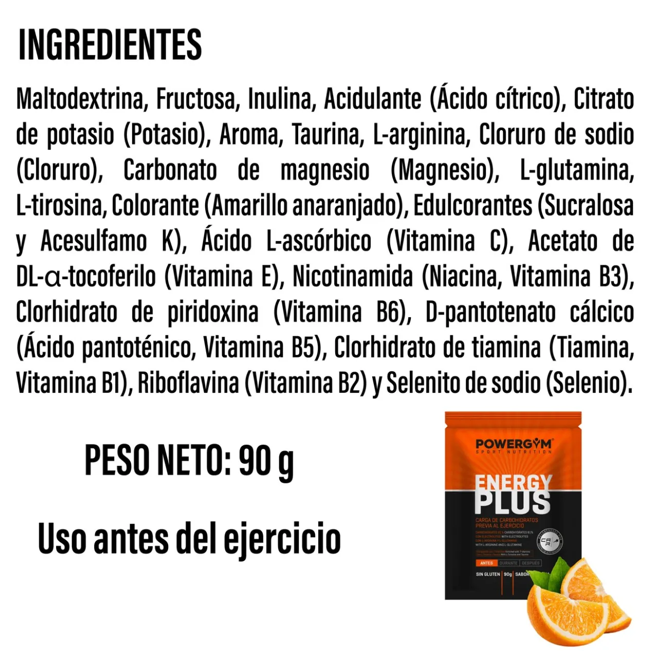 Energyplus Monodose Orange