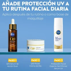 2 en 1 Primer Serum UV Quotidien Protection Visage SPF50+