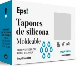 Eps! Bouchon en Silicone Malléable